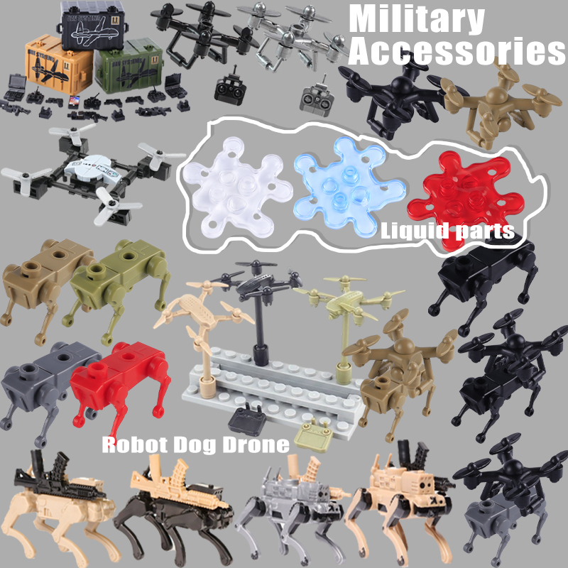 WW2 Accessori Militari UAV Rob - Lego Minifigure Holder recensione e prezzo