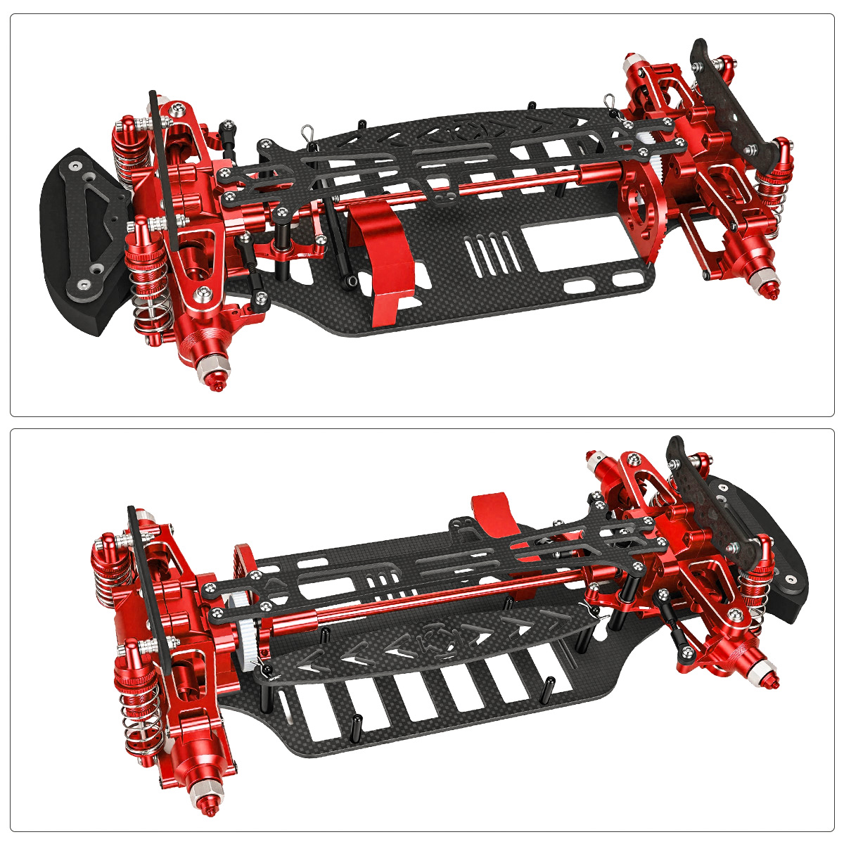 Kit Telaio in Alluminio e Fibr - Tamiya Model Rc Car recensione e prezzo