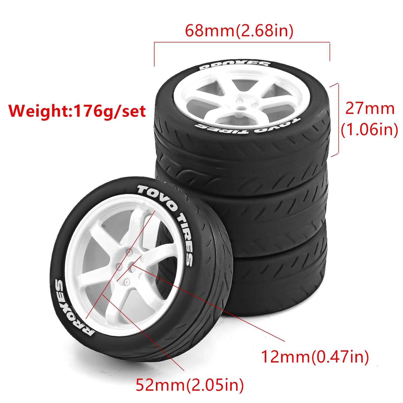 Pneumatici RC 1/10 per auto da - Tamiya Model Rc Car recensione e prezzo